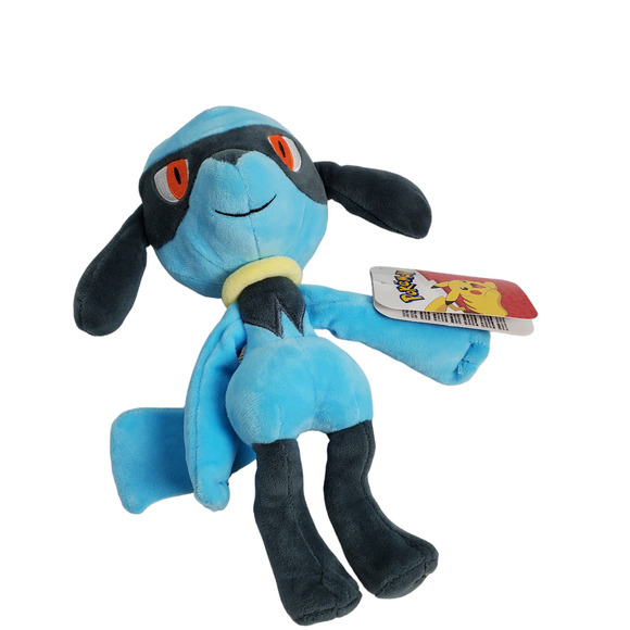Pokémon Riolu Plush Blue 10" Stuffed Animal Collectable - Picture 1 of 8